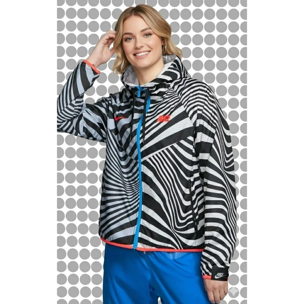 Nike NSW AIR MAX WIND RUNNER Sweat Track Windbreaker Jacket Women S Small CW2298